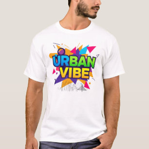 Camiseta Tee de tipografía abstracta de moda Estilo urban