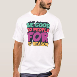 Camiseta "Tee de tipografía de Personalizable - Citas inspi