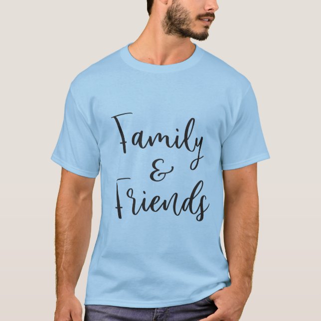 Camiseta "Tee de unidad familiar y de amigos" (Anverso)