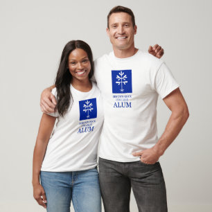 Camiseta Tee de Unisex "barriada SRC" en azul