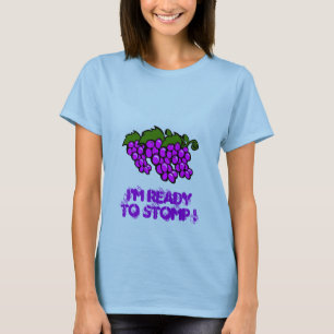 Camiseta Tee de uvas recién pisadas