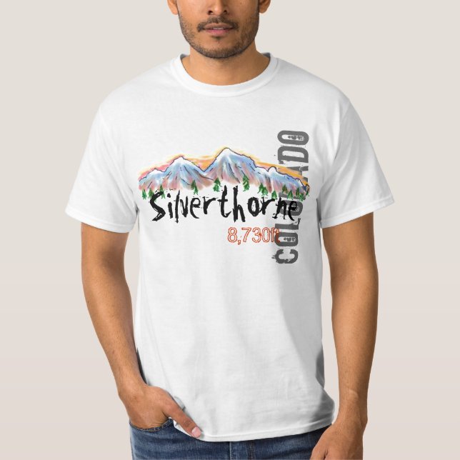 Camiseta Tee de valor de elevación de Colorado (Anverso)