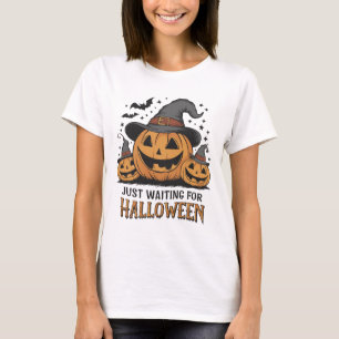 Camiseta Tee de verano de Halloween con calabaza de fantasí