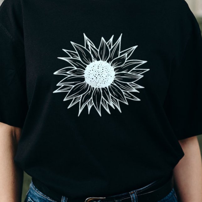 Camiseta Tee de verano de T-Shirt gráfico de girasol (Subido por el creador)