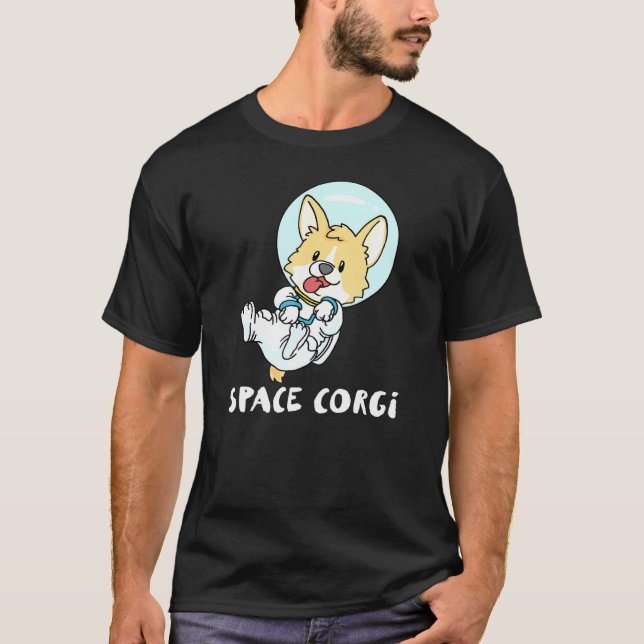 Camiseta Tee de viaje de avión de astronauta espacial Space (Anverso)