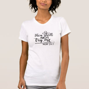 Camiseta Tee de vida de mamá fresca, divertido diseño gráfi