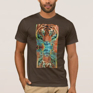 Camiseta Tee de vida salvaje del tigre salvaje de Sumatra