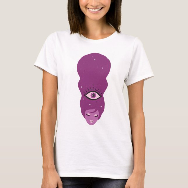 Camiseta Tee de visión cósmica (Anverso)