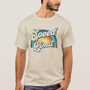 Camiseta Tee del concierto del arco iris retro de límite de
