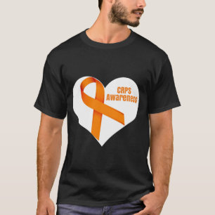 Camiseta Tee del corazón de sensibilización del CRPS