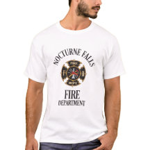 Tee del Departamento de Bomberos de Nocturne Falls