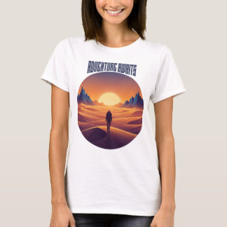 Camiseta Tee del Desierto de la Aventura — Persiguiendo Dun