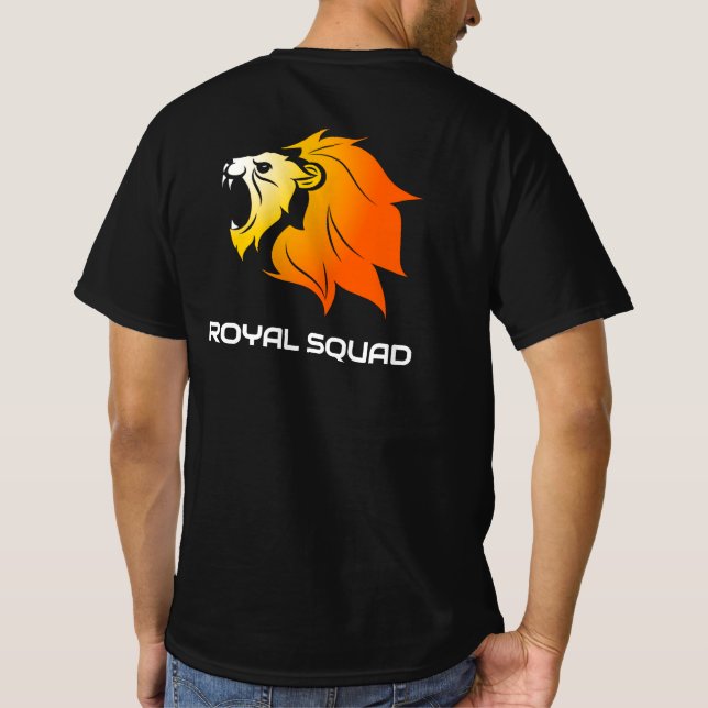 Camiseta Tee del Escuadrón Real en llamas (Reverso)