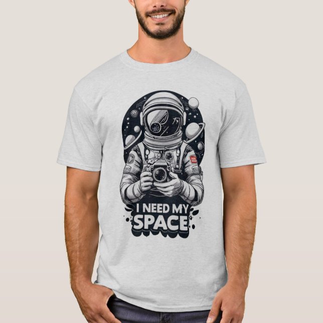 Camiseta Tee del espacio ultraterrestre (Anverso)