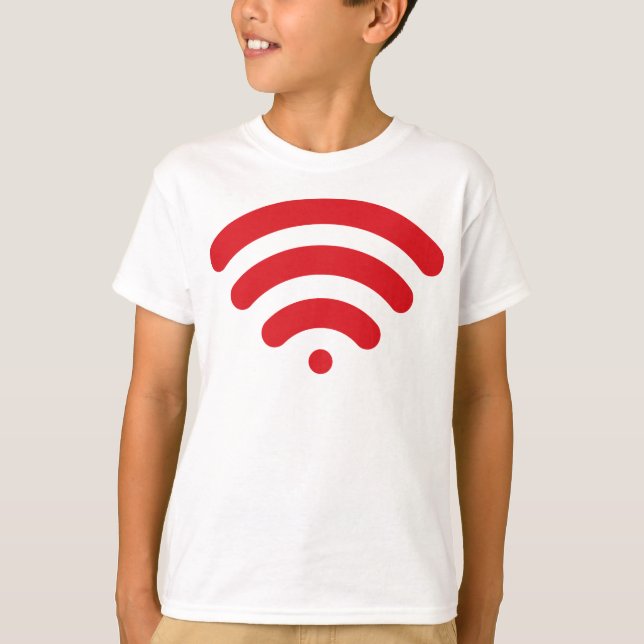 Camiseta "Tee del Explorador Wifi para niños" (Anverso)
