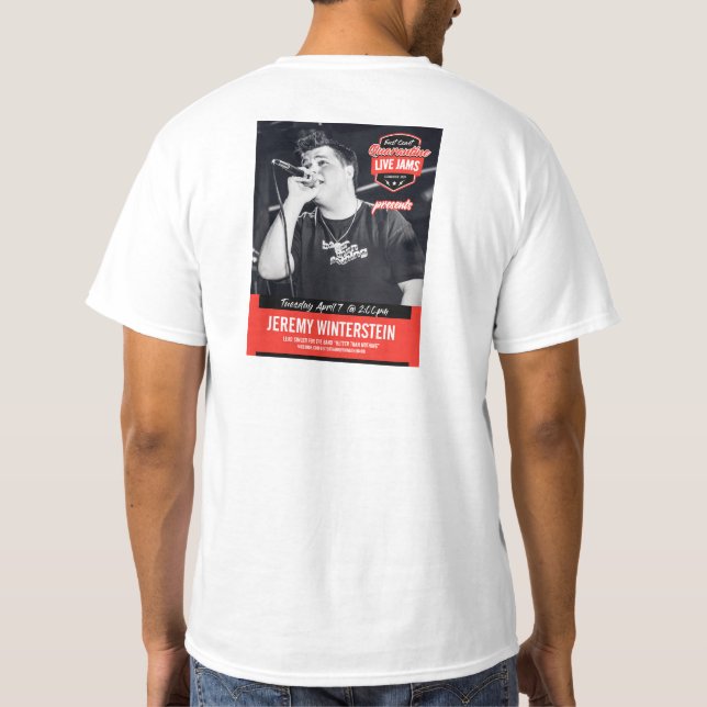 Camiseta Tee del fundador - Jeremy Winterstein (Reverso)