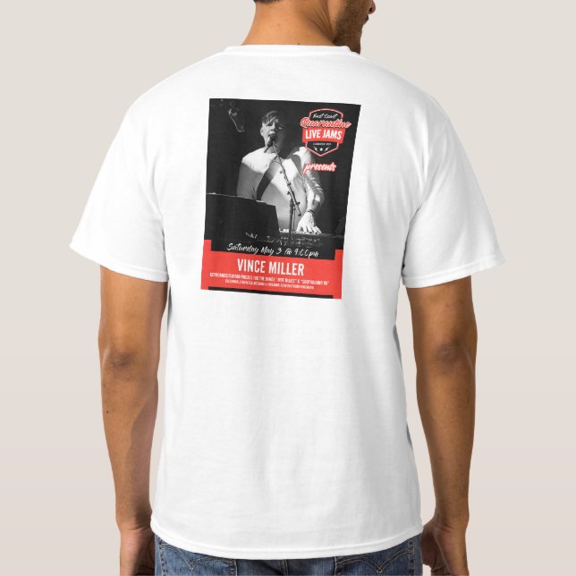 Camiseta Tee del fundador - Vince Miller (Reverso)