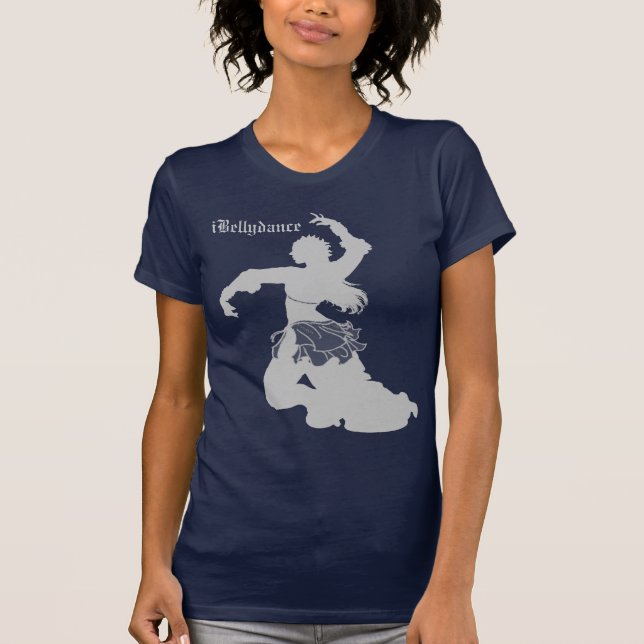 Camiseta tee del iBellydance de señora (Anverso)