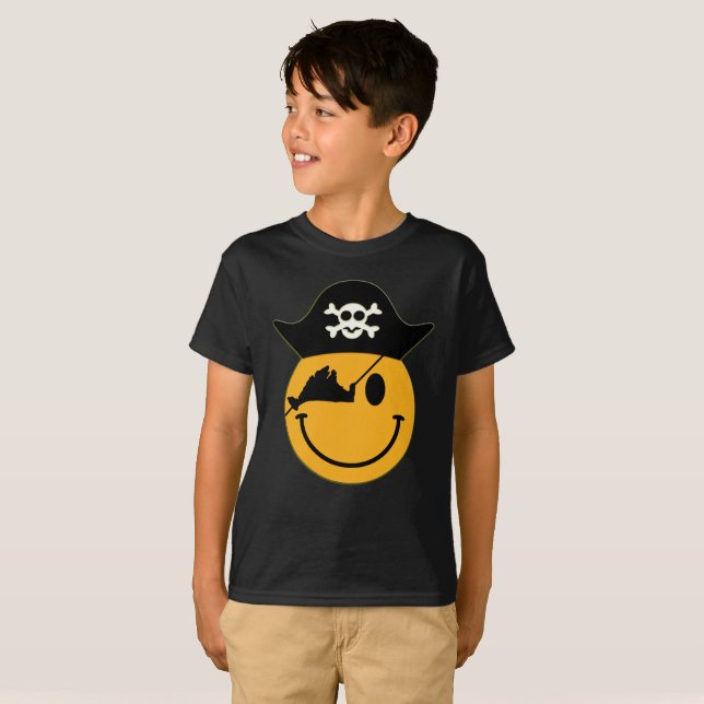 Camiseta Tee del pirata de viña de Martha (Anverso completo)