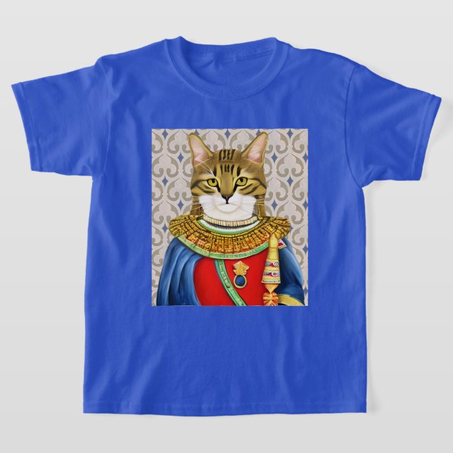 Camiseta Tee del príncipe del gato medieval (Distribución)