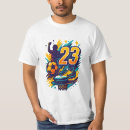 Camiseta Tee deportivo Legend 23 - Basketball & Soccer Fusi