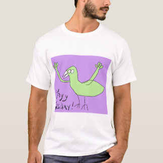 Camiseta Tee divertida - ¡Martes Yaayy! Violeta