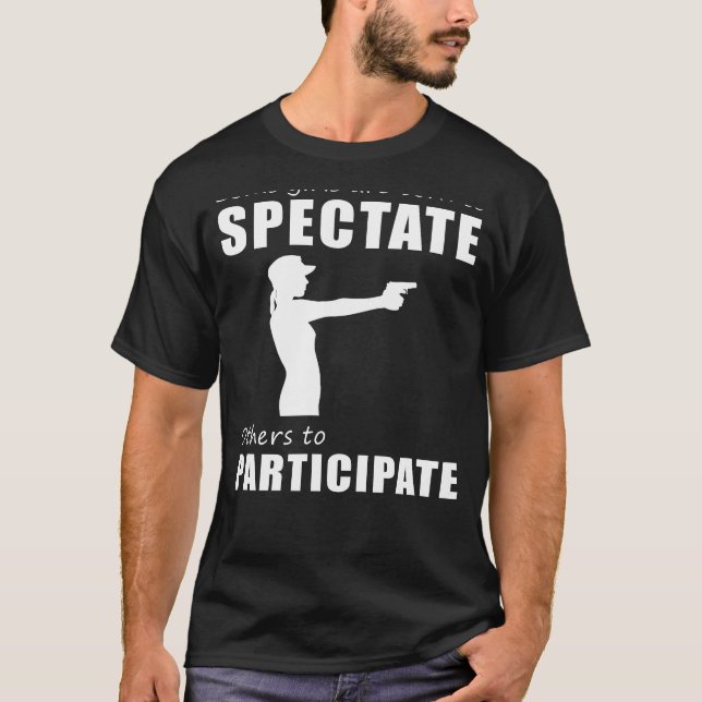 Camiseta Tee divertidísimo de un entusiasta de las armas -  (Anverso)