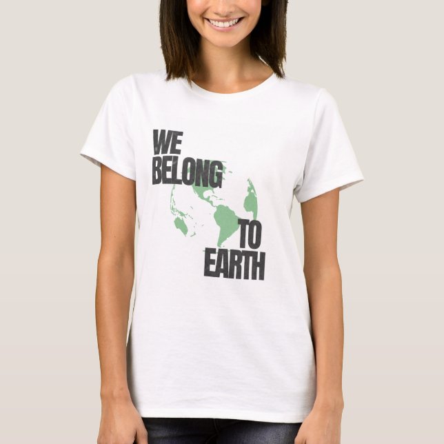 Camiseta Tee ecologista (Anverso)