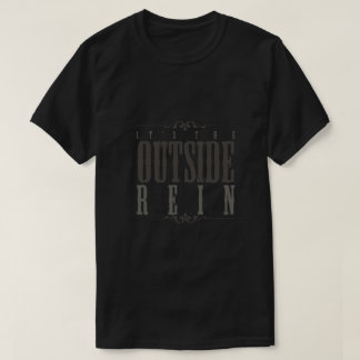 Camiseta Tee ecuestre masculino "It's the Outside Rein"