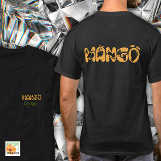 Camiseta tee editable estilo de vida mango moderno para cor
