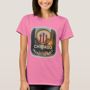 Camiseta Tee femenino de Chicago Gritwear femenino
