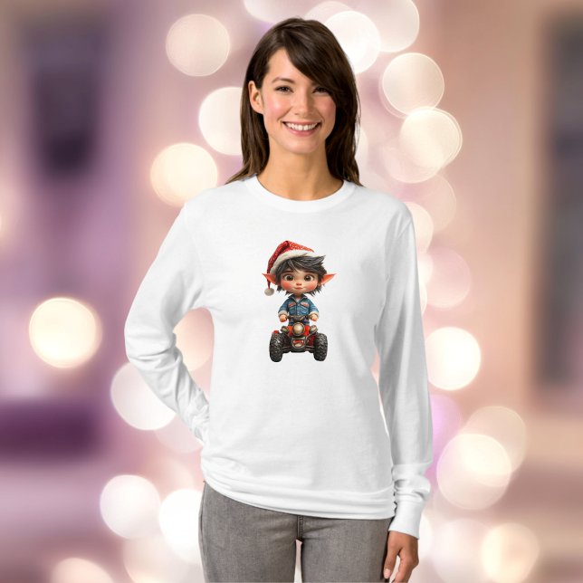 Camiseta Tee femenino de Elf para Navidades de todo el terr (Subido por el creador)
