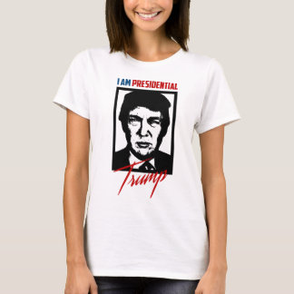 Camiseta Tee femenino de la presidencia de Donald Trump 201