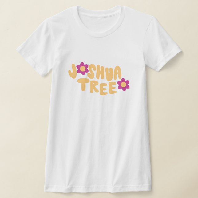 Camiseta Tee femenino Groovy Joshua Tree (Distribución)