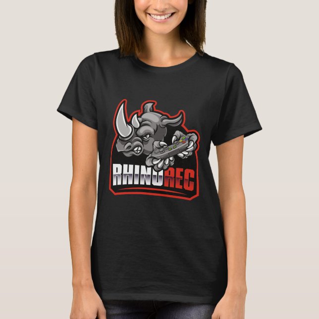Camiseta Tee femenino RhinoRec (Anverso)