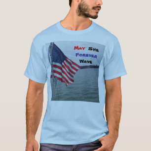 Camiseta Tee. FLAG AMERICANO