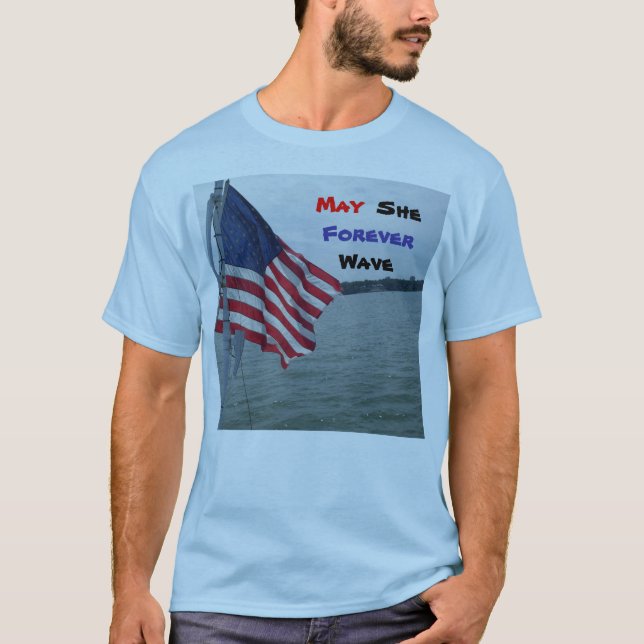 Camiseta Tee. FLAG AMERICANO (Anverso)