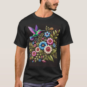 Camiseta Tee floral de belleza floreciente