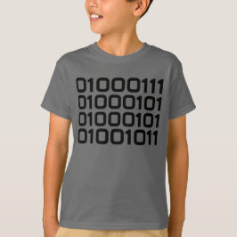 Camiseta Tee gráfico BINARY Geek FUN