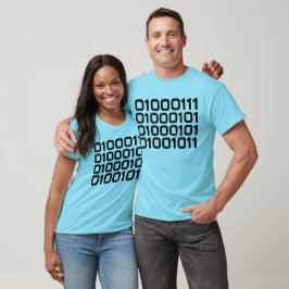 Camiseta Tee gráfico BINARY Geek FUN