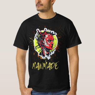 Camiseta Tee gráfico de arte digital hecho por el hombre