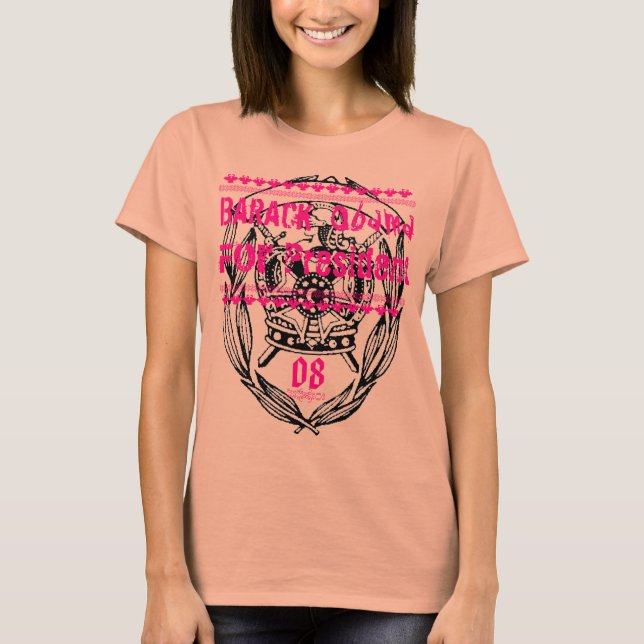Camiseta Tee gráfico de Barack Obama (Anverso)