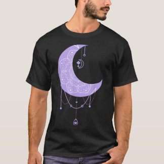 Camiseta Tee gráfico de bruja celeste de la luna de hadas