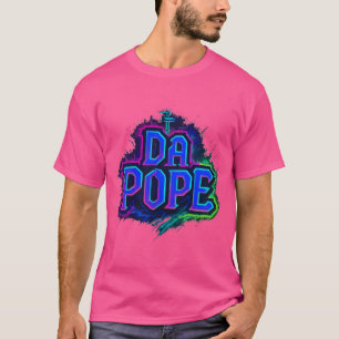 Camiseta Tee gráfico de Da Pope