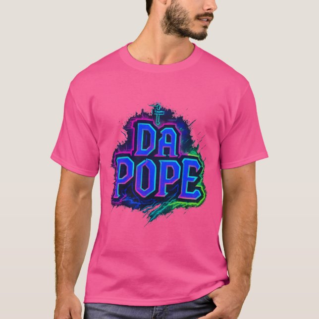 Camiseta Tee gráfico de Da Pope (Anverso)