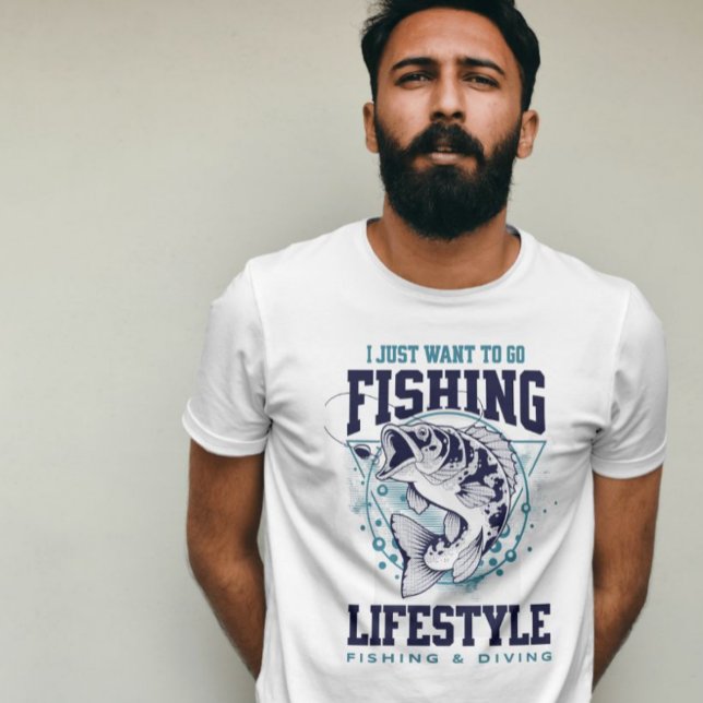 Camiseta Tee gráfico de ea Life para anglers y amantes del  (Subido por el creador)