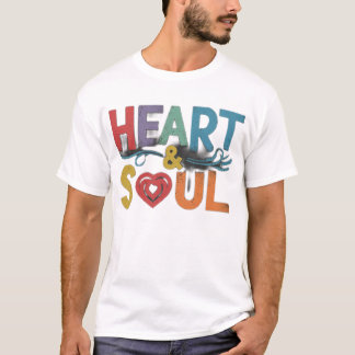 Camiseta Tee gráfico de Heart and Soul