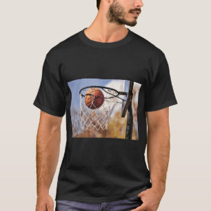 Camiseta Tee gráfico de la pasión por el baloncesto