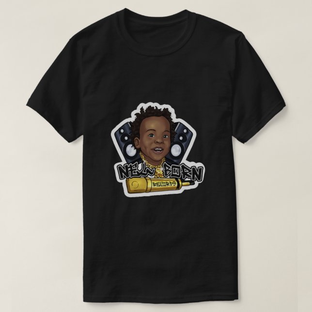 Camiseta Tee gráfico de recién nacidos (Diseño del anverso)