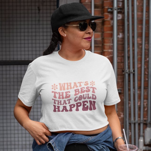 Camiseta Tee gráfico de resultados optimistas (Subido por el creador)